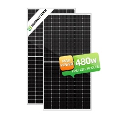 nửa năng lượng mặt trời Đơn tinh thể PV bảng điều khiển