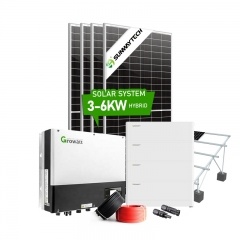 Hệ thống năng lượng mặt trời Growatt Hybrid 6KW
