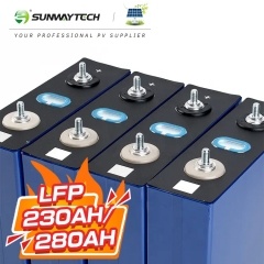 Bảng điều khiển năng lượng mặt trời Sunway Lithium Batter 3.2V 230ah 280ah Pin sạc